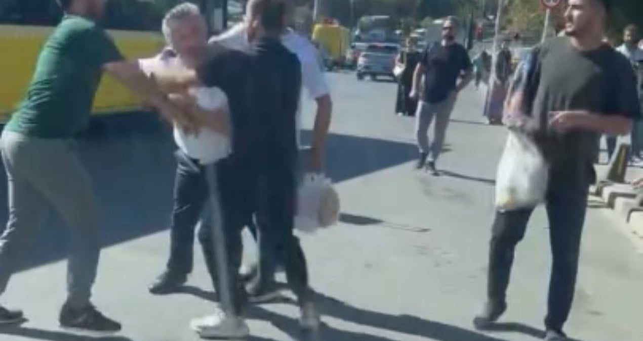 iett soforu ile yolcu yumruklasti dQrqOkKO